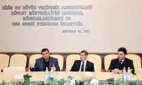 Dövlət Dəniz və Liman Agentliyində gəmi heyətinin idarəetmə səviyyəsində çalışan dənizçilərlə görüş keçirilib