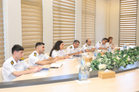 Dövlət Dəniz və Liman Agentliyində dənizçilərlə növbəti görüş keçirilib